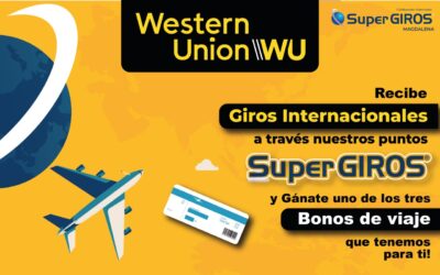 A un Giro de distancia con Western Union y SuperGIROS